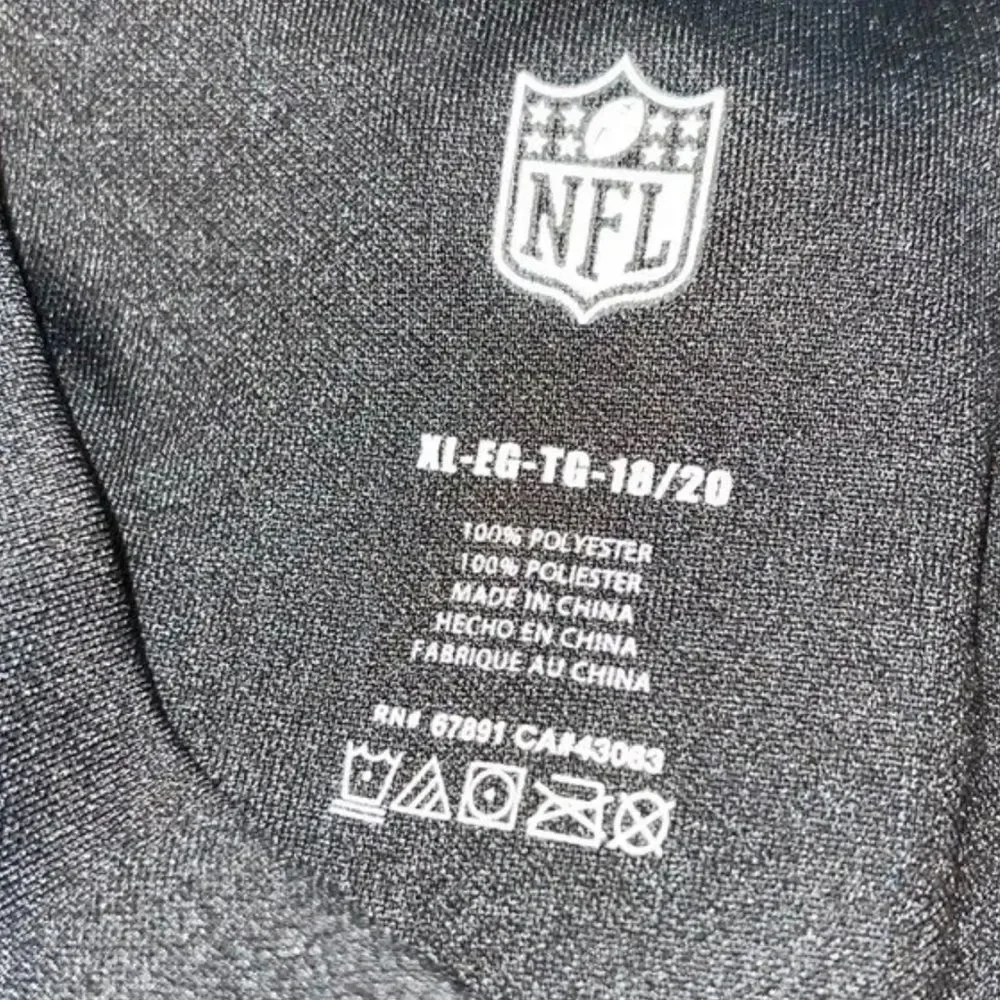 NFL Apparel Cam Newton Carolina Panthers‎ 1 Jersey Boy's Size XL 18/20